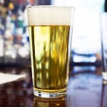 Libbey Restaurant Basics 16 oz. Customizable Rim Tempered Tall Mixing Glass / Pint Glass - 24/Case