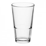 Libbey Restaurant Basics 16 oz. Customizable Rim Tempered Tall Mixing Glass / Pint Glass - 24/Case