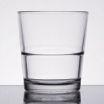 Libbey Restaurant Basics 16 oz. Customizable Rim Tempered Tall Mixing Glass / Pint Glass - 24/Case