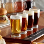 Acopa 5 oz. Customizable Barbary Beer Tasting Glass - 4/Pack