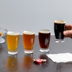 Acopa 5 oz. Customizable Barbary Beer Tasting Glass - 4/Pack