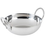 American Metalcraft BD45 16 oz. Stainless Steel Balti Dish - 5 1/8 American Metalcraft BD45 16 oz. Stainless Steel Balti Dish - 5 1/8