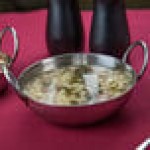 American Metalcraft BD45 16 oz. Stainless Steel Balti Dish - 5 1/8 American Metalcraft BD45 16 oz. Stainless Steel Balti Dish - 5 1/8