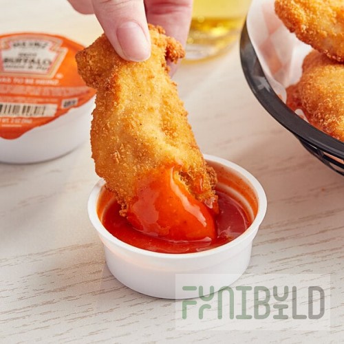Heinz Hot Buffalo Sauce Portion Cups 2 oz. - 60/Case