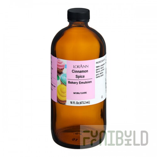 LorAnn Oils 16 fl. oz. Cinnamon Spice Bakery Emulsion