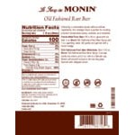 Monin Premium Old Fashioned Root Beer Flavoring Syrup 1 Liter - 4/Case Monin Premium Old Fashioned Root Beer Flavoring Syrup 1 Liter - 4/Case