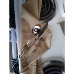 Intedge Seafoam Green 100% Polyester Cloth Napkins, 20 Intedge Seafoam Green 100% Polyester Cloth Napkins, 20