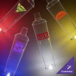 32 oz. Customizable Plastic Shaker Cup with Blue LED Light - 25/Case 32 oz. Customizable Plastic Shaker Cup with Blue LED Light - 25/Case
