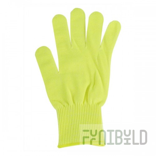Victorinox 7.9048.6 PerformanceFIT 1 Yellow A4 Level Cut Resistant Glove - One Size Fits Most
