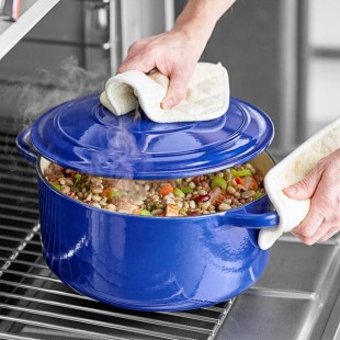 Valor 9.5 Qt. Galaxy Blue Enameled Cast Iron Dutch Oven Valor 9.5 Qt. Galaxy Blue Enameled Cast Iron Dutch Oven