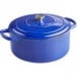 Valor 9.5 Qt. Galaxy Blue Enameled Cast Iron Dutch Oven Valor 9.5 Qt. Galaxy Blue Enameled Cast Iron Dutch Oven