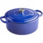 Valor 9.5 Qt. Galaxy Blue Enameled Cast Iron Dutch Oven Valor 9.5 Qt. Galaxy Blue Enameled Cast Iron Dutch Oven
