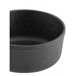 Valor 12 oz. Pre-Seasoned Mini Cast Iron Fondue Pot / Butter Warmer Valor 12 oz. Pre-Seasoned Mini Cast Iron Fondue Pot / Butter Warmer