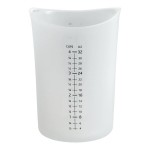 iSi B26500 Flex-it 1 Quart Translucent Silicone Measuring Cup