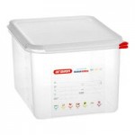 Araven 03021 1/9 Size Translucent Polypropylene Food Pan with Airtight Lid - 4 Araven 03021 1/9 Size Translucent Polypropylene Food Pan with Airtight Lid - 4