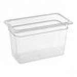 Carlisle 3066907 StorPlus 1/3 Size Clear Polycarbonate Food Pan - 8