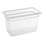 Carlisle 3066907 StorPlus 1/3 Size Clear Polycarbonate Food Pan - 8