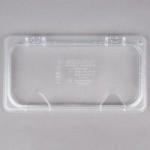 Carlisle 3066907 StorPlus 1/3 Size Clear Polycarbonate Food Pan - 8