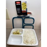 OXO Prep & Go 6.3 Cup Container with Divider Tray and Snap-On Lid 11301500