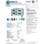 Hoshizaki WR60B-D4 Steelheart 60 Hoshizaki WR60B-D4 Steelheart 60