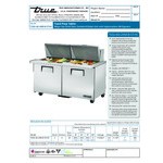 True TSSU-60-24M-B-ST-HC 60 3/8 True TSSU-60-24M-B-ST-HC 60 3/8