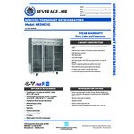 Beverage-Air HR3HC-1G Horizon Series 78