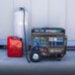 DuroMax 500 CC Dual Fuel EFI Portable Generator with CO Alert XP15000HX+ - 15,000/12,000W, 120/240V