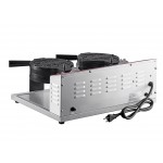 Estella WBMX2A Double Belgian Waffle Maker with Bubble Waffle on a Stick Plate - 120V, 1,820W