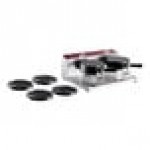 Estella WBMX2A Double Belgian Waffle Maker with Bubble Waffle on a Stick Plate - 120V, 1,820W