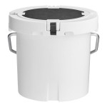 CaterGator CCG20WH White 20 Qt. Round Rotomolded Outdoor Cooler / Ice Chest CaterGator CCG20WH White 20 Qt. Round Rotomolded Outdoor Cooler / Ice Chest