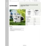 CaterGator CCG20WH White 20 Qt. Round Rotomolded Outdoor Cooler / Ice Chest CaterGator CCG20WH White 20 Qt. Round Rotomolded Outdoor Cooler / Ice Chest