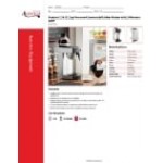 Avantco C10 12 Cup Pourover Commercial Coffee Maker with 2 Warmers- 120V