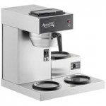 Avantco C10 12 Cup Pourover Commercial Coffee Maker with 2 Warmers- 120V