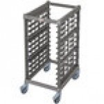 Cambro UPR1826HP12 Camshelving® Ultimate 12 Pan Half Size End Load Bun / Sheet Pan Rack with Plastic Casters - Unassembled Cambro UPR1826HP12 Camshelving® Ultimate 12 Pan Half Size End Load Bun / Sheet Pan Rack with Plastic Casters - Unassembled