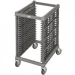 Cambro UPR1826HP12 Camshelving® Ultimate 12 Pan Half Size End Load Bun / Sheet Pan Rack with Plastic Casters - Unassembled Cambro UPR1826HP12 Camshelving® Ultimate 12 Pan Half Size End Load Bun / Sheet Pan Rack with Plastic Casters - Unassembled