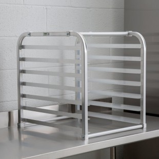 Regency 7 Pan End Load Countertop Bun / Sheet Pan Rack - Unassembled
