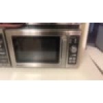 Amana RCS10DSE Medium Volume Stainless Steel Commercial Microwave - 120V, 1000W