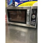 Amana RCS10DSE Medium Volume Stainless Steel Commercial Microwave - 120V, 1000W