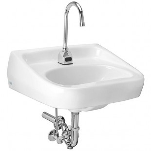 Zurn Elkay One Z.L1.S Sensor Faucet Lavatory System with Wall Hung Lavatory - 20