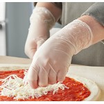 Noble Powder-Free Disposable Clear 3 Mil Thick Vinyl Gloves for Foodservice - Medium - 1,000/Case Noble Powder-Free Disposable Clear 3 Mil Thick Vinyl Gloves for Foodservice - Medium - 1,000/Case