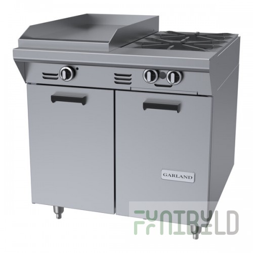 Garland / U.S. Range MST42S-E LP Master Sentry Series Liquid Propane 2 Burner 34