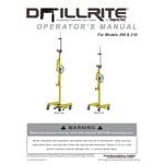 Paragon Pro Manufacturing Solutions Drillrite Overhead Concrete Drill Press 210 Paragon Pro Manufacturing Solutions Drillrite Overhead Concrete Drill Press 210