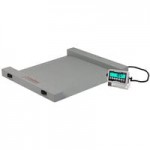 Cardinal Detecto RW-500 500 lb. Run-A-Weigh Receiving Scale - Powder Coated Steel Finish