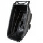 Rubbermaid® FG101100BLA Black 0.75 Cubic Yard Tilt Truck / Trash Cart (600 lb.) Rubbermaid® FG101100BLA Black 0.75 Cubic Yard Tilt Truck / Trash Cart (600 lb.)