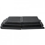 Rubbermaid® FG101100BLA Black 0.75 Cubic Yard Tilt Truck / Trash Cart (600 lb.) Rubbermaid® FG101100BLA Black 0.75 Cubic Yard Tilt Truck / Trash Cart (600 lb.)