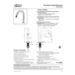 American Standard 7770100.002 Selectronic Deck-Mount Battery-Operated Touchless Foam Soap Dispenser