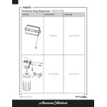 American Standard 7770100.002 Selectronic Deck-Mount Battery-Operated Touchless Foam Soap Dispenser