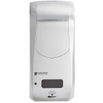 San Jamar SHF970SS Summit Rely Silver Hybrid Automatic Foam Hand Soap and Sanitizer Dispenser - 5 1/2 San Jamar SHF970SS Summit Rely Silver Hybrid Automatic Foam Hand Soap and Sanitizer Dispenser - 5 1/2