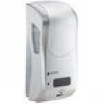 San Jamar SHF970SS Summit Rely Silver Hybrid Automatic Foam Hand Soap and Sanitizer Dispenser - 5 1/2 San Jamar SHF970SS Summit Rely Silver Hybrid Automatic Foam Hand Soap and Sanitizer Dispenser - 5 1/2