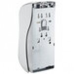 San Jamar SHF970SS Summit Rely Silver Hybrid Automatic Foam Hand Soap and Sanitizer Dispenser - 5 1/2 San Jamar SHF970SS Summit Rely Silver Hybrid Automatic Foam Hand Soap and Sanitizer Dispenser - 5 1/2